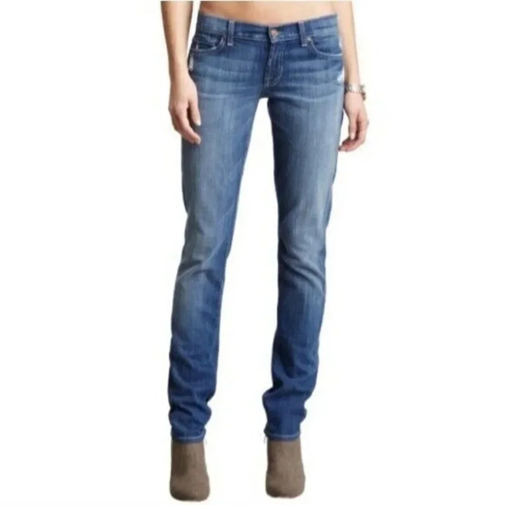 7 FOR ALL MANKIND Roxanne Skinny‎ Slim Jeans 24